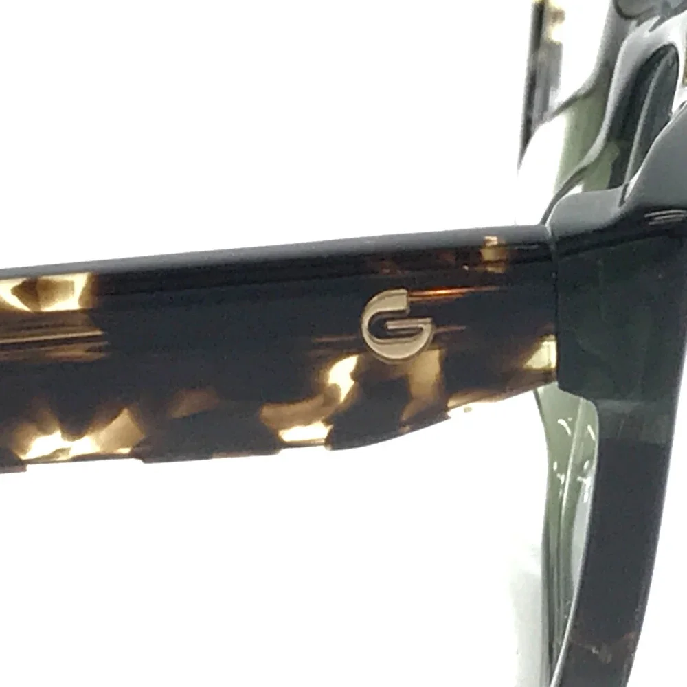 Gigi Studios Eyeglasses Frames ZARA GS1003/07O Green Tortoise Cat Eye 52-19-140